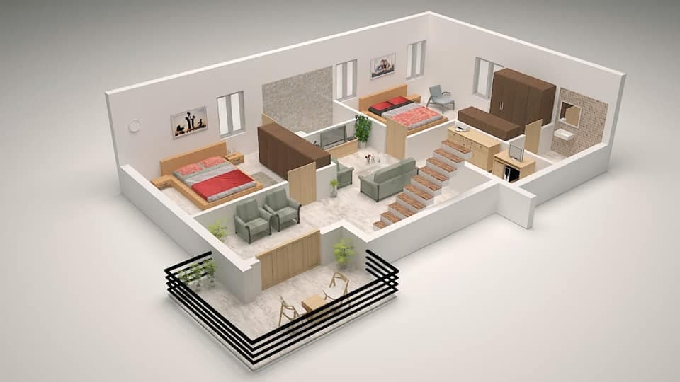 3d floor plan